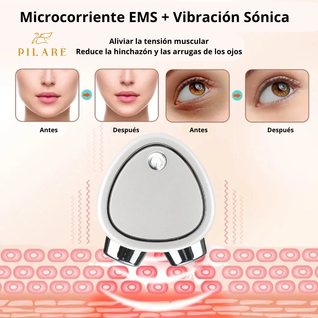 FACIAL MICRO CORRIENTE - MASAGEADOR REAFIRMANTE