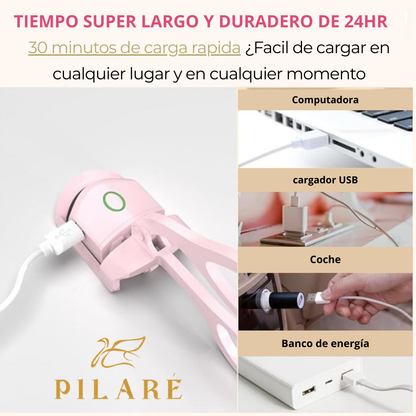 RIZADOR DE PESTAÑAS ELECTRICO PORTATIL