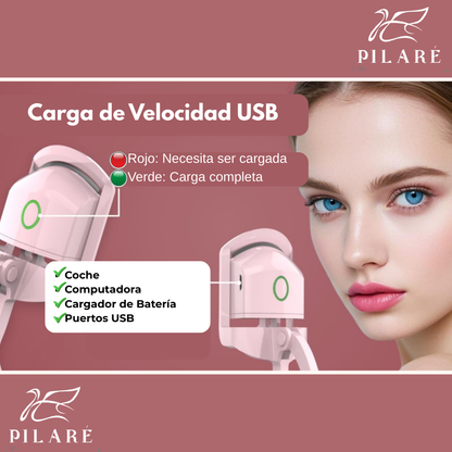 RIZADOR DE PESTAÑAS ELECTRICO PORTATIL