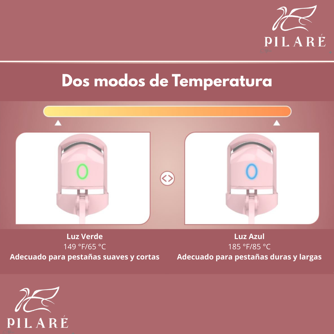 RIZADOR DE PESTAÑAS ELECTRICO PORTATIL